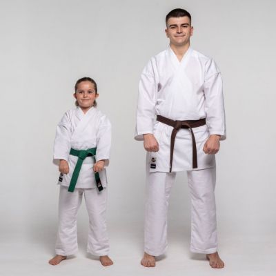 FUJIMAE Karate Gi Basic Kids Blanco