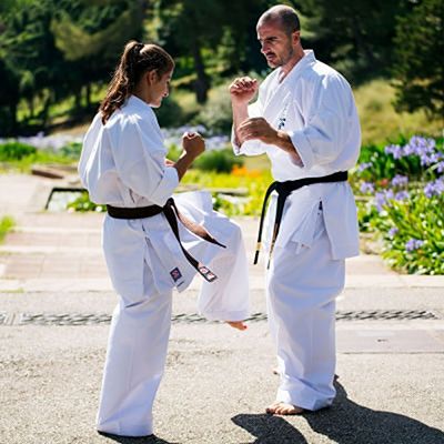 FUJIMAE Kyokushin Yantsu Karate Gi Blanco