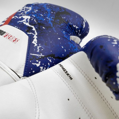 FUJIMAE Proseries 2.1 Primeskin Boxing Gloves Blue