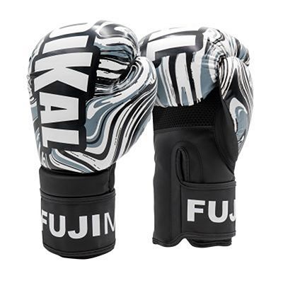 FUJIMAE Radikal 3.0 Boxing Gloves White-Black