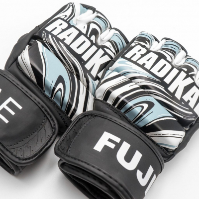 FUJIMAE Radikal 3.0 MMA Gloves Blanco-Negro