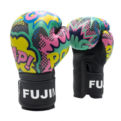 FUJIMAE Radikal Young Guns Boxing Gloves Negro-Multicolor