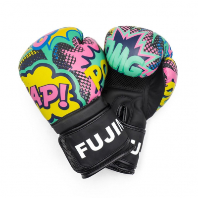 FUJIMAE Radikal Young Guns Boxing Gloves Noir-Multicolore