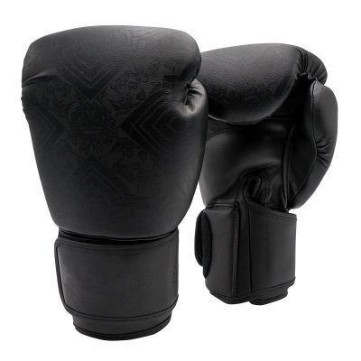 FUJIMAE SakYant Primeskin II Boxing Gloves Black