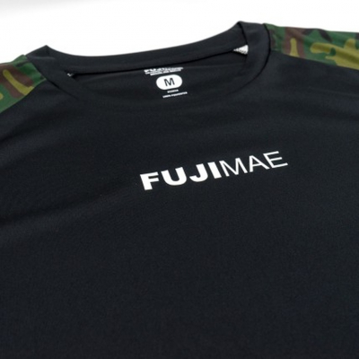 FUJIMAE Training Tee SD Print Camo-Black