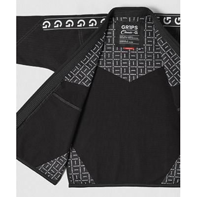 Gr1ps Classic Jiu Jitsu Gi Black-Black