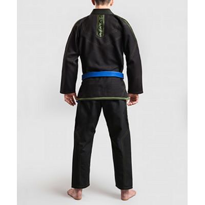 Gr1ps Classic Jiu Jitsu Gi Negro-Verde