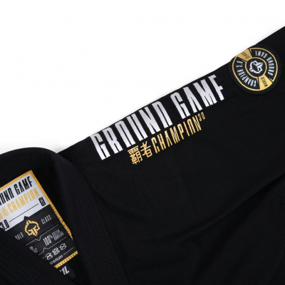 Ground Game BJJ GI Champion 3.0 Black