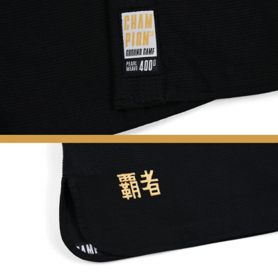 Ground Game BJJ GI Champion 3.0 Black