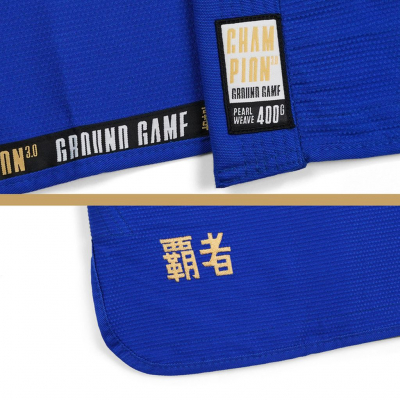 Ground Game Force BJJ GI Champion 3.0 Blu