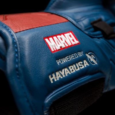 Hayabusa Captain Marvel Boxing Gloves Red-Blue