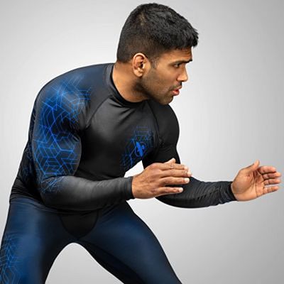 Hayabusa Geo LS Rashguard Blue