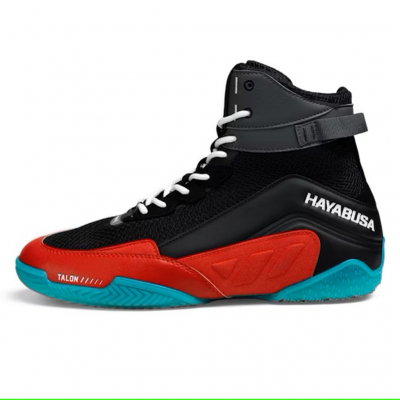 Hayabusa Hayabusa Talon Boxing Shoes Negro-Rojo