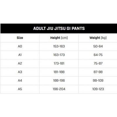 Hayabusa Lightweight Jiu Jitsu Gi Negro