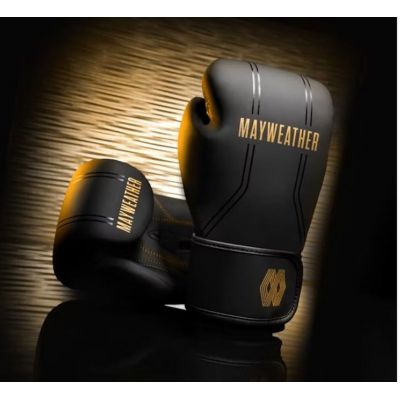 Hayabusa Mayweather Contender Boxing Gloves Black-Gold