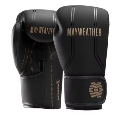 Hayabusa Mayweather Contender Boxing Gloves Black-Gold