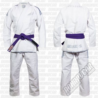 Hayabusa Stealth Pearl Weave Jiu Jitsu Gi White