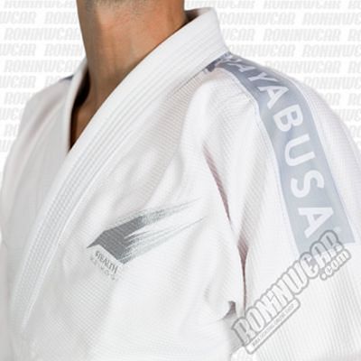 Hayabusa Stealth Pearl Weave Jiu Jitsu Gi White