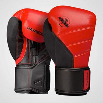 Hayabusa T3 Boxing Gloves Rojo-Negro