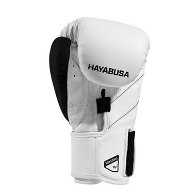 Hayabusa T3 Boxing Gloves White-Black