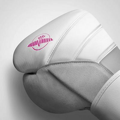 Hayabusa T3 Boxing Gloves Blanco-Rosa
