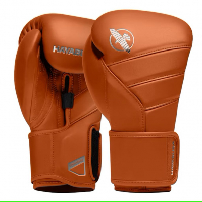 Hayabusa T3 Kanpeki Boxing Gloves Marron-Naranja