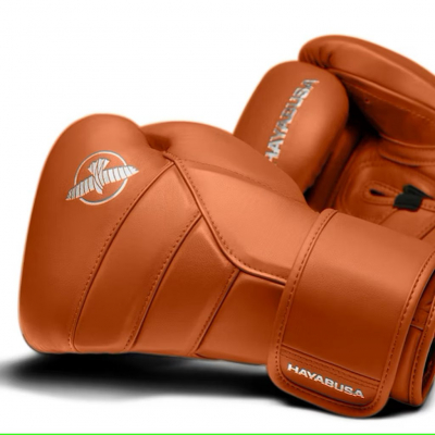 Hayabusa T3 Kanpeki Boxing Gloves Brown-Orange