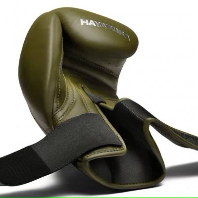 Hayabusa T3 Kanpeki Boxing Gloves Verde-Marrom