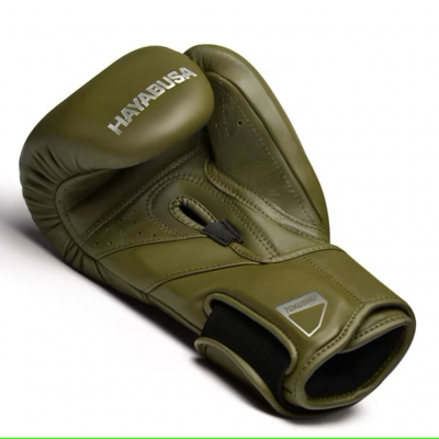 Hayabusa T3 Kanpeki Boxing Gloves Verde-Marrone