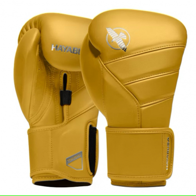 Hayabusa T3 Kanpeki Boxing Gloves Yellow