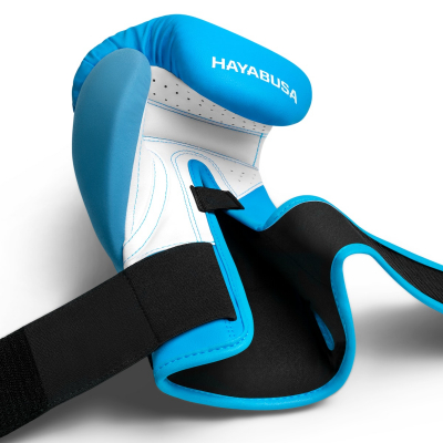Hayabusa T3 Neon Boxing Gloves Light Blue