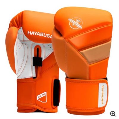 Hayabusa T3 Neon Boxing Gloves Naranja