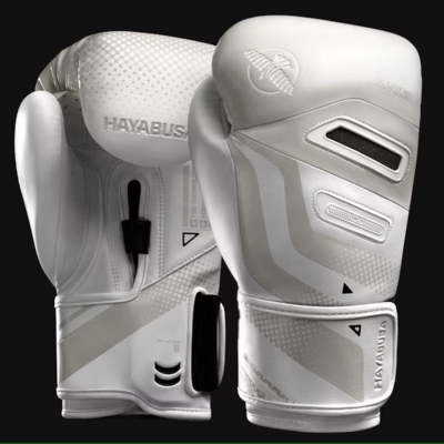Hayabusa T3D Boxing Gloves Blanco