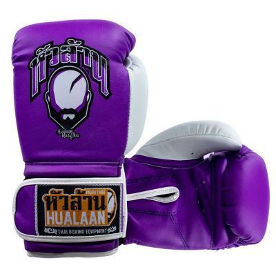 HuaLaan Boxing Glove Skintex Morado-Blanco