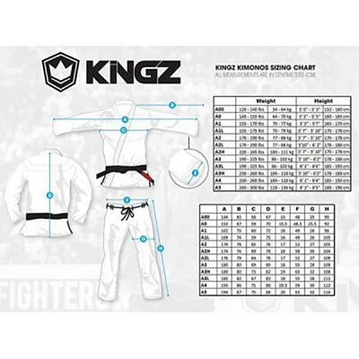 Kingz Classic Jiu Jitsu Kimono 3.0 Negro
