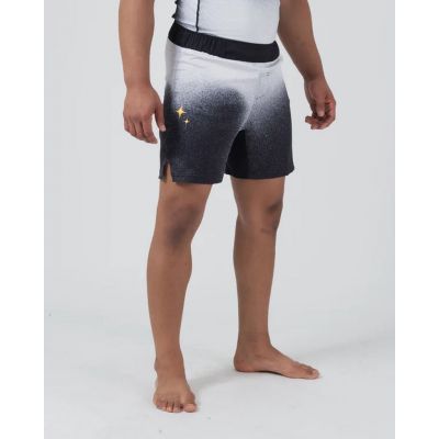 Kingz Galaxy Performance Series Shorts White-Grey