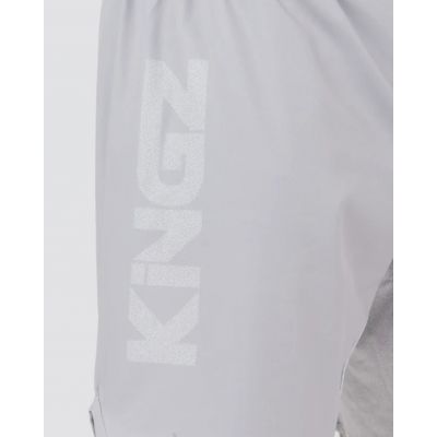 Kingz Ghost Grappling Shorts Cinza