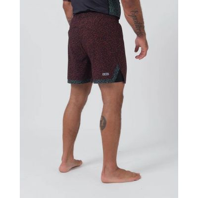 Kingz Hybrid Shorts Negro-Rojo