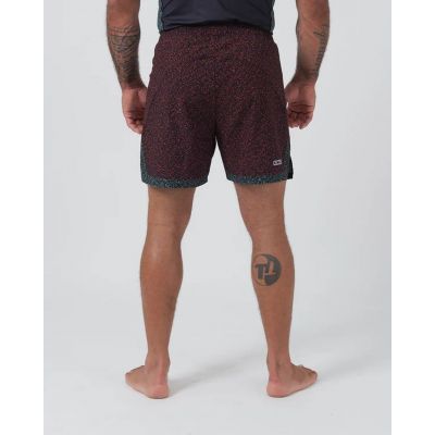 Kingz Hybrid Shorts Negro-Rojo