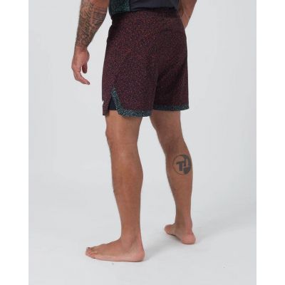 Kingz Hybrid Shorts Negro-Rojo