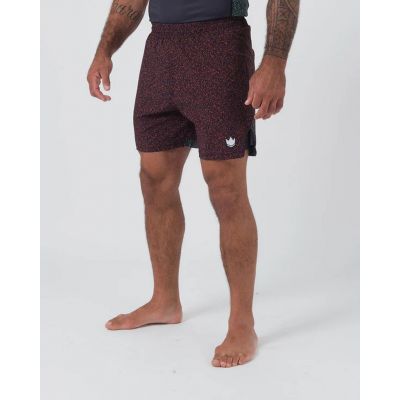 Kingz Hybrid Shorts Negro-Rojo