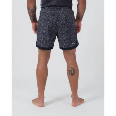 Kingz Hybrid Shorts Negro-Blanco