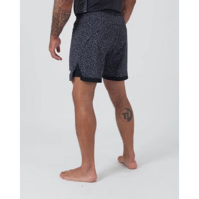 Kingz Hybrid Shorts Negro-Blanco