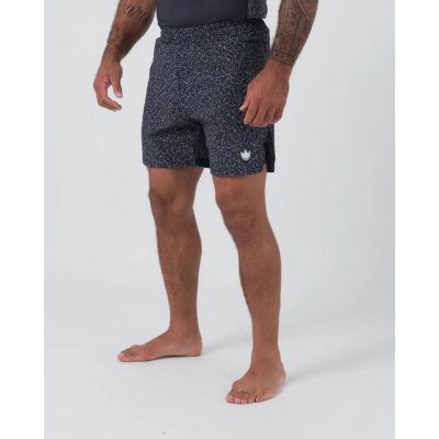 Kingz Hybrid Shorts Negro-Blanco