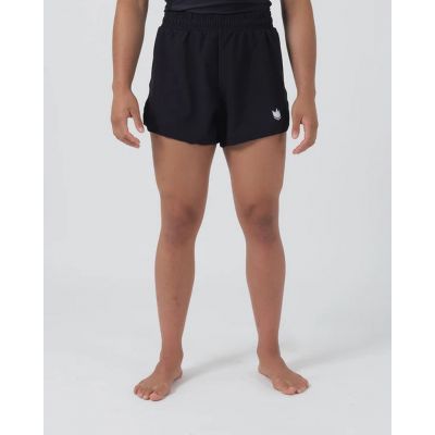 Kingz Hybrid Womens Shorts Svart