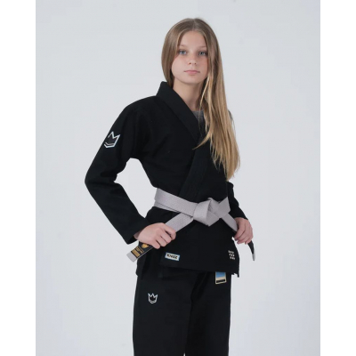 Kingz Nano 3.0 Youth Jiu Jitsu Gi Svart