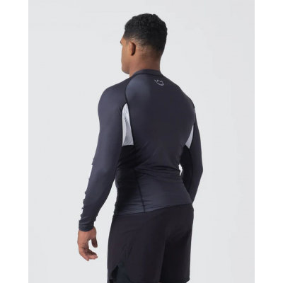 Kingz Ranked Performance V2 L/S Rashguard Black