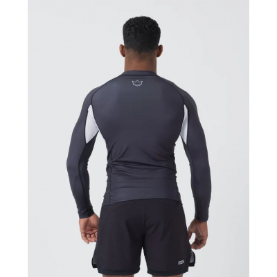 Kingz Ranked Performance V2 L/S Rashguard Schwarz