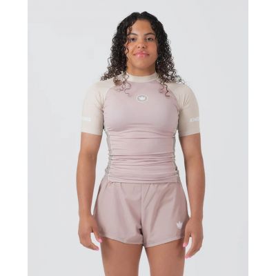 Kingz Terra Womens Rashguard Soil Edition Marron