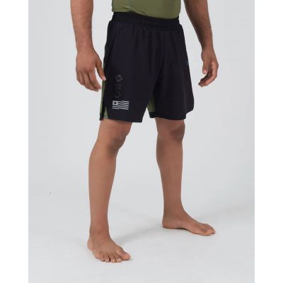 Kingz Trooper Hybrid Shorts Verde